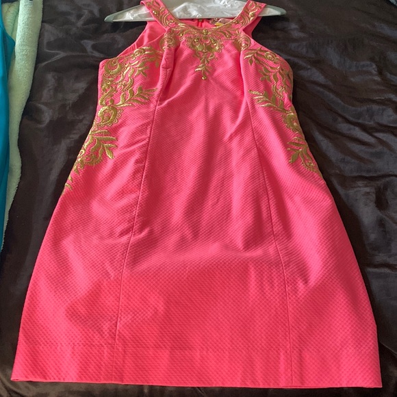 Lilly Pulitzer pink midi dress. Size 6 - Picture 1 of 1